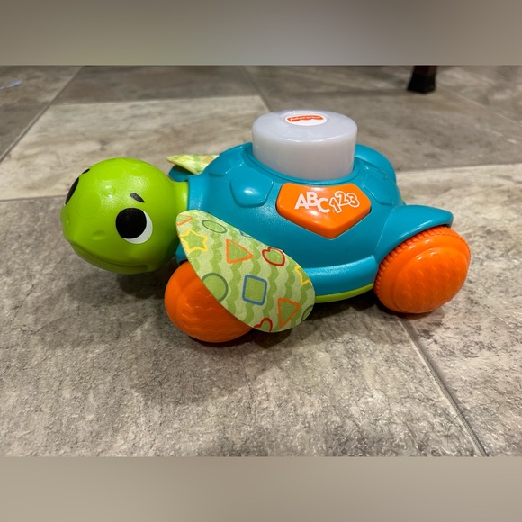 Fisher-Price Green Turtle Toy Linkimal - Picture 6 of 6